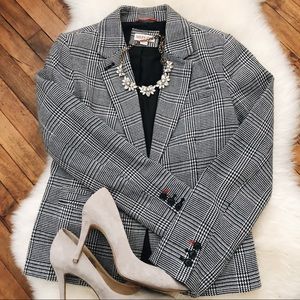 Tartan plaid blazer